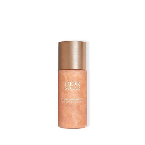 Dior Solar L'Huile Sublimatrice : huile visage, corps & cheveux.